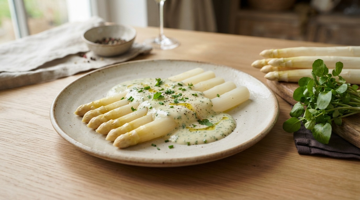 Asperges met Groene Saus recept Asperges met Groene Saus recept