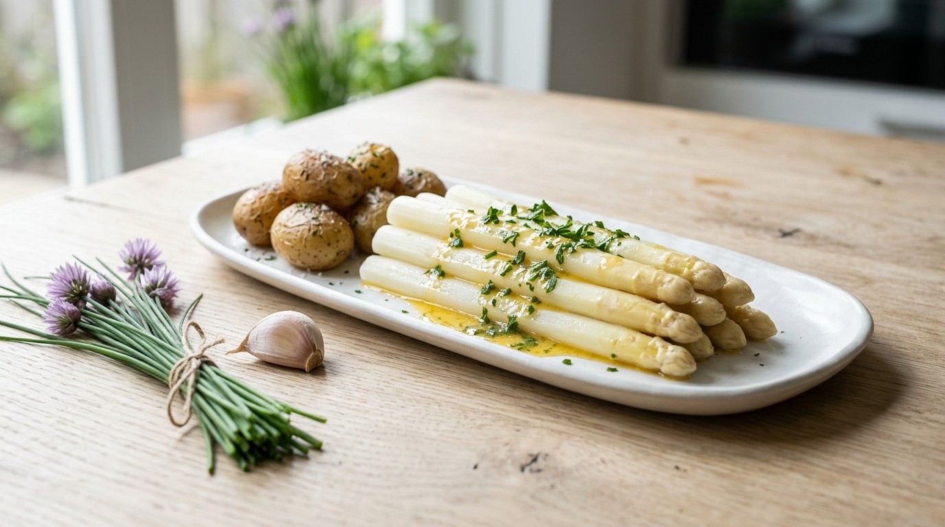 Asperges met Kruidensaus recept Asperges met Kruidensaus recept