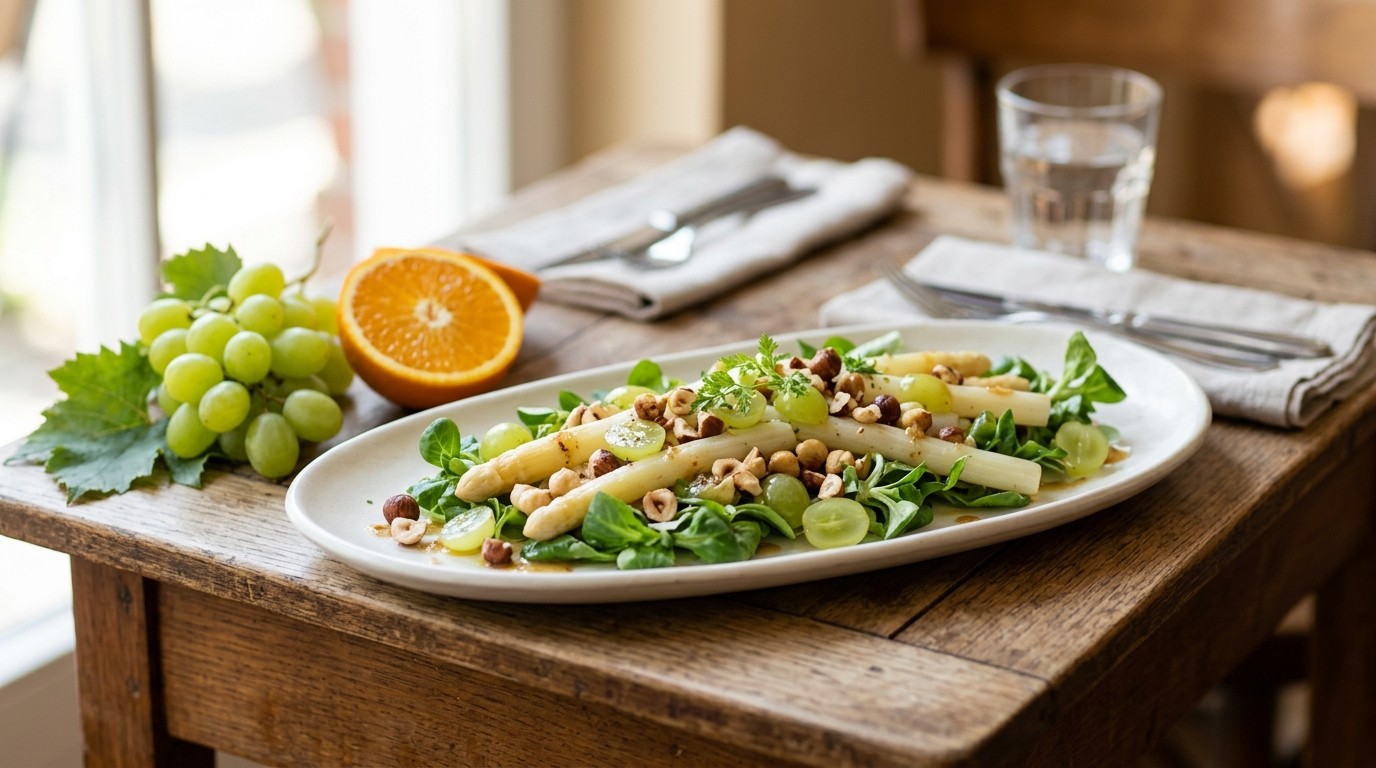 Aspergesalade recept Aspergesalade recept