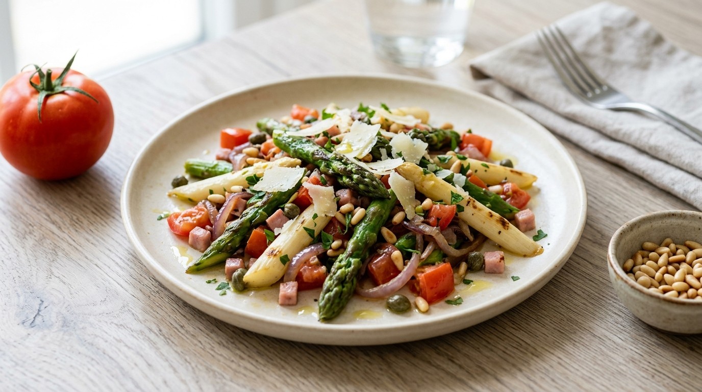 Aspergetips Groen/wit recept Aspergetips Groen/wit recept