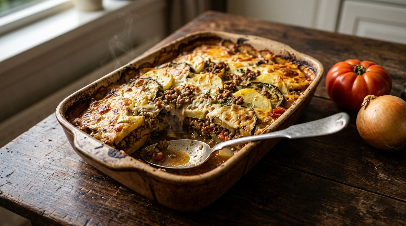 Aubergine Ovenschotel