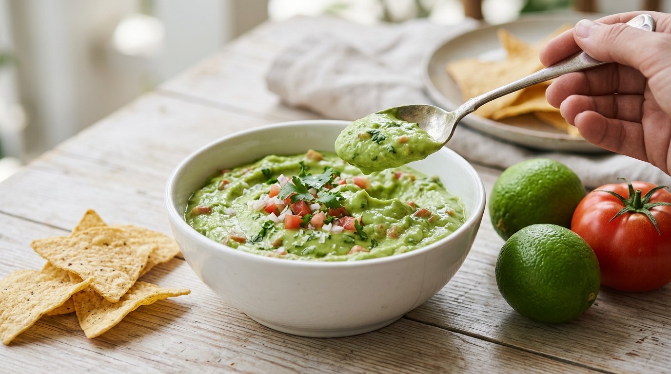 Avocadosaus recept Avocadosaus recept