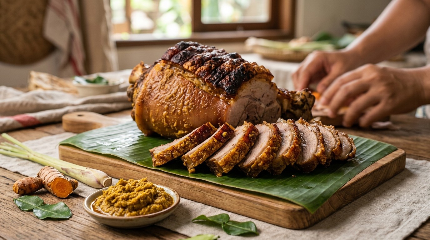 Babi Guling (aangepast) recept Babi Guling (aangepast) recept