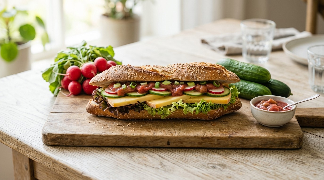 Baguette met Passendale Classic recept Baguette met Passendale Classic recept