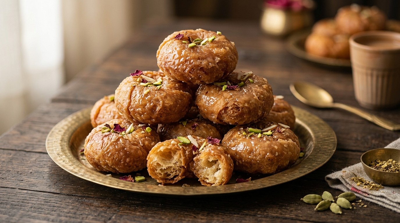 Baloo Shahi (Stroopkoekjes)
