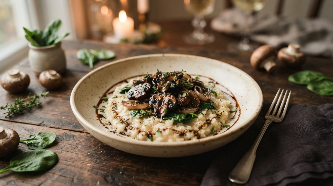 Balsamico-champignons