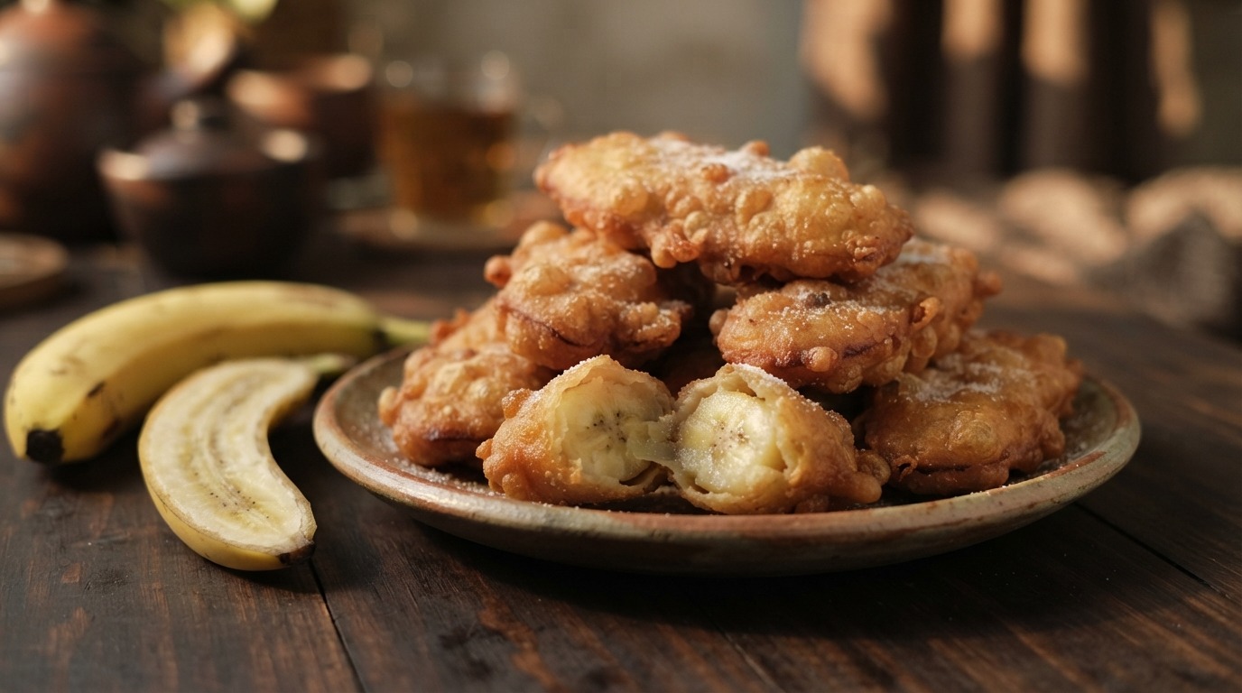 Banaan Beignets recept Banaan Beignets recept
