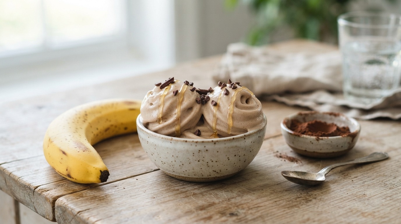 Banaan Choco ijs 225 cal
