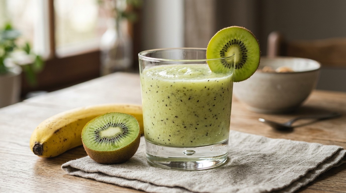 Banaan-kiwi Smoothie
