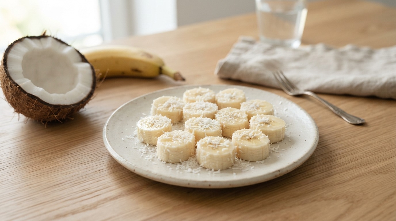 Banaan met Kokos