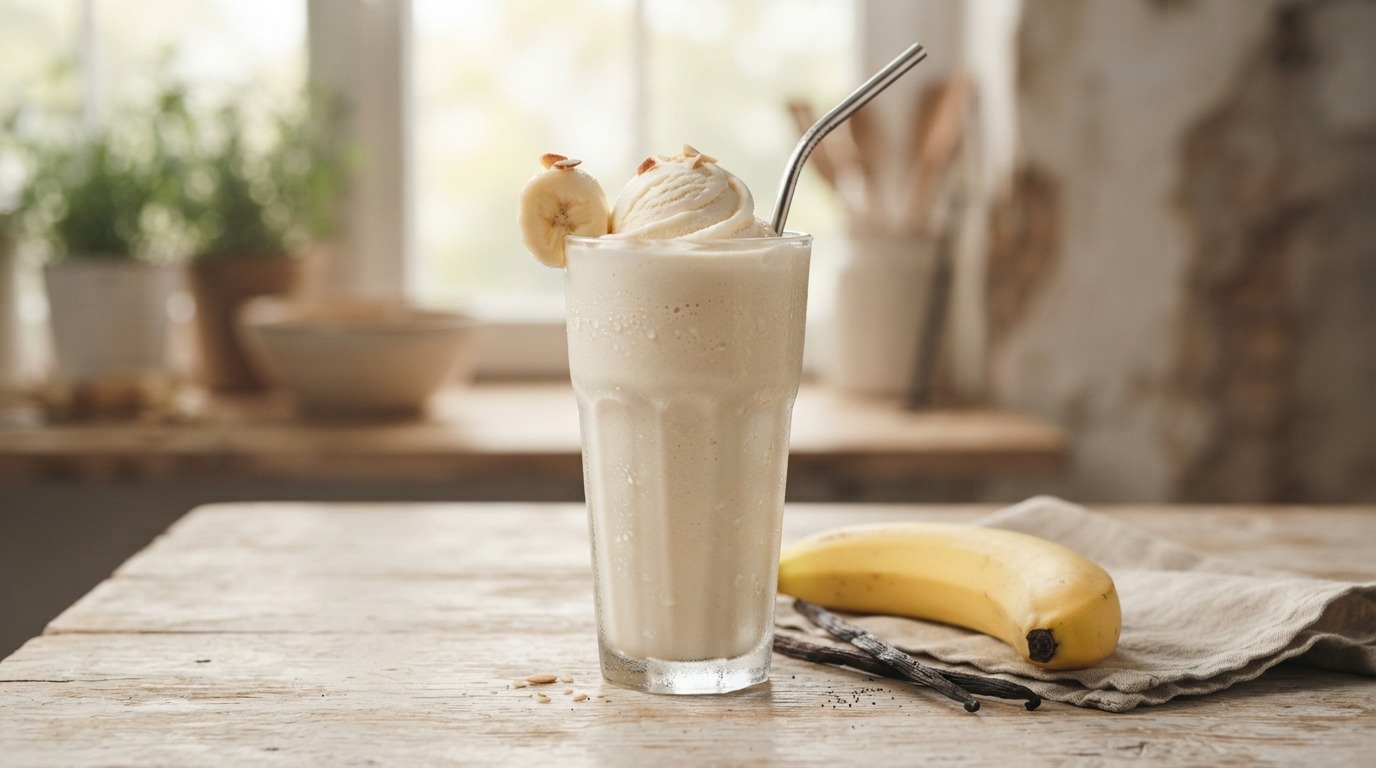 Banaan-vanille-shake