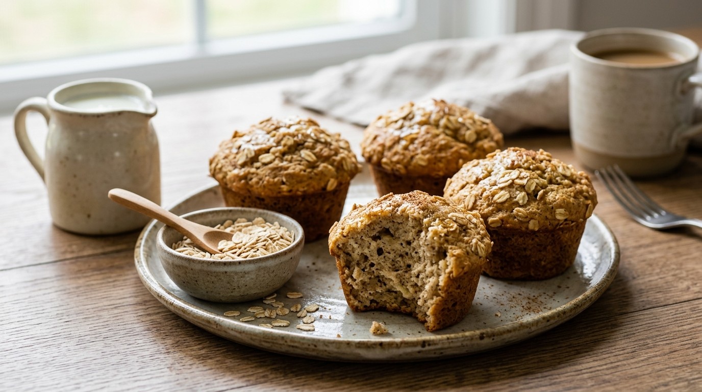 Banaanmuffins met Honing recept Banaanmuffins met Honing recept