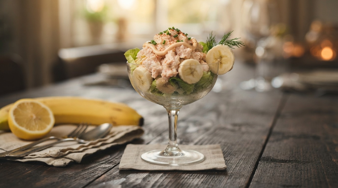 Bananen-krabcocktail recept Bananen-krabcocktail recept