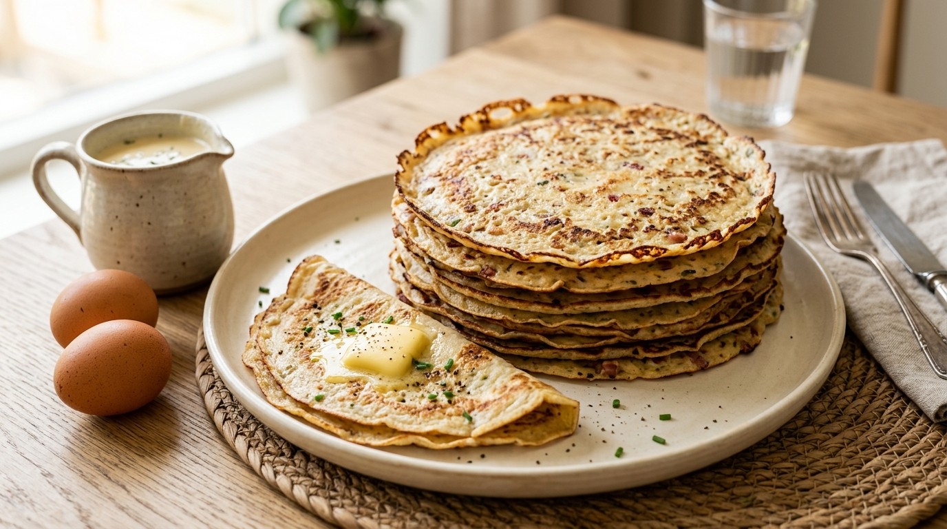 Basisrecept Voor Hartige Pannenkoeken