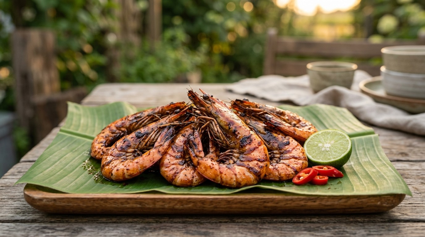 BBQ-Shrimps recept BBQ-Shrimps recept