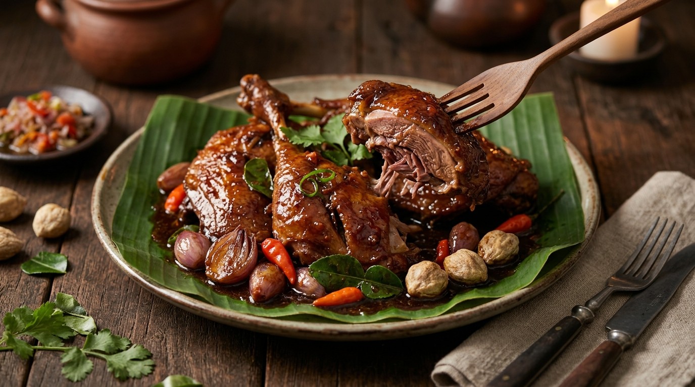 Bebek Bali (licht Gekruide Eend met Sojasaus)