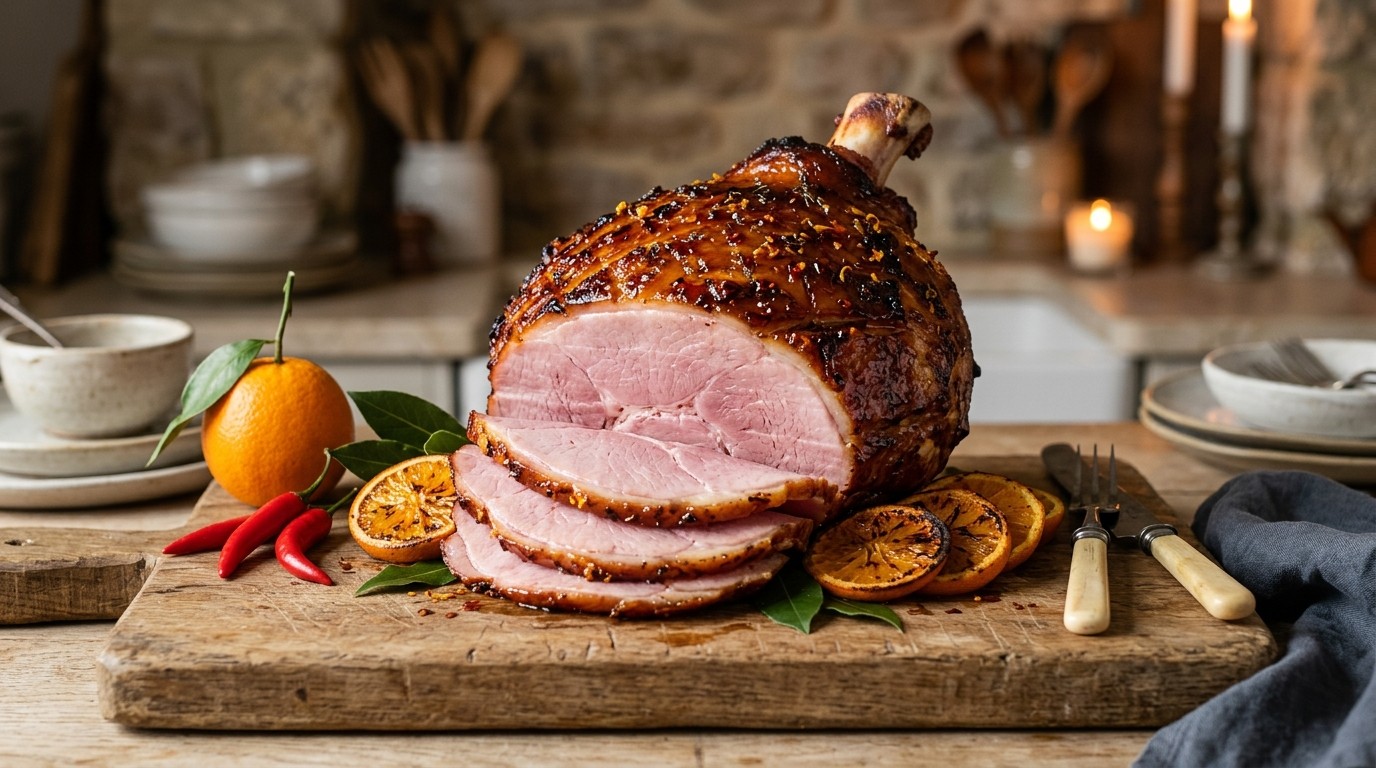 Beenham uit de Oven met Sinaasappel