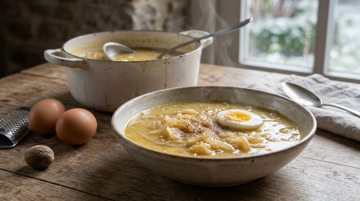 Beppe Suzanna's Sipel Sop (uiensoep Friesland)