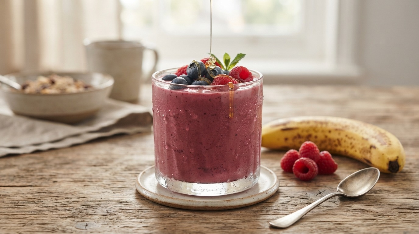 Bessen en Yoghurt Smoothie