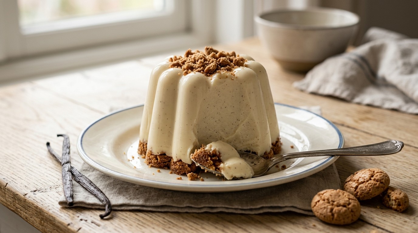 Bitterkoekjespudding a lá Oma recept Bitterkoekjespudding a lá Oma recept