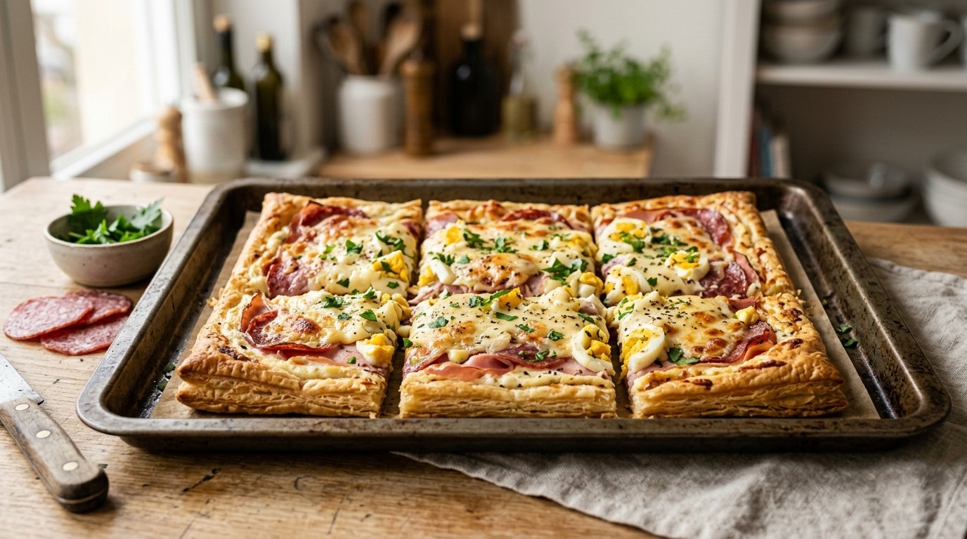 Bladerdeeg Pizza