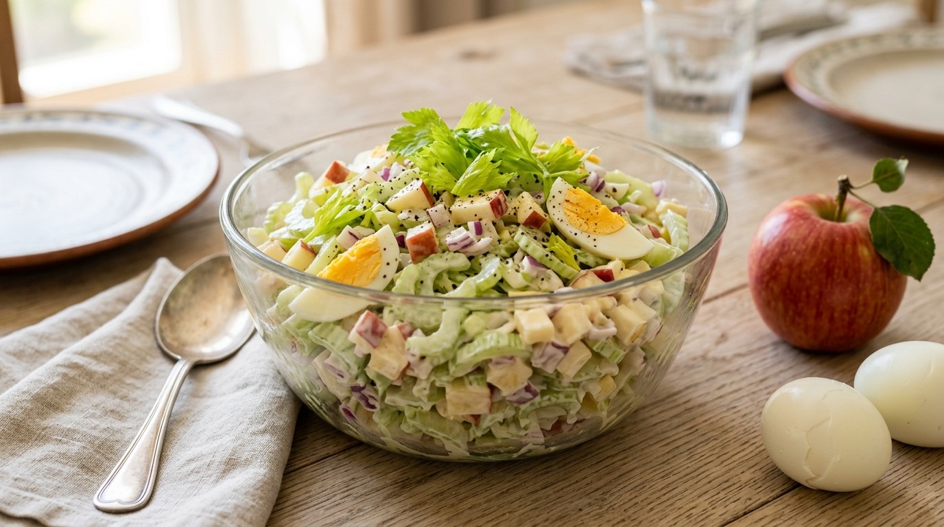 Bleekselderijsalade recept Bleekselderijsalade recept