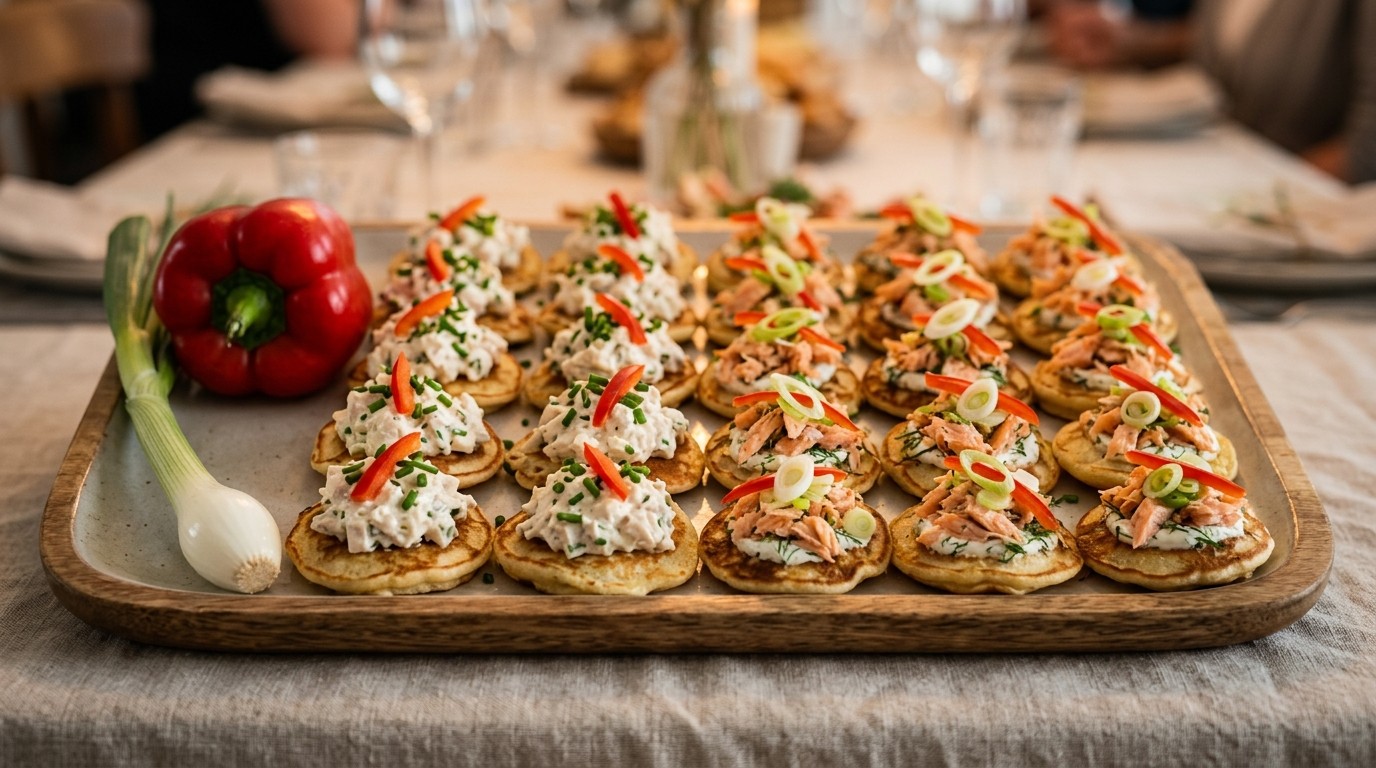 Blini's Voor Buffet recept Blini's Voor Buffet recept