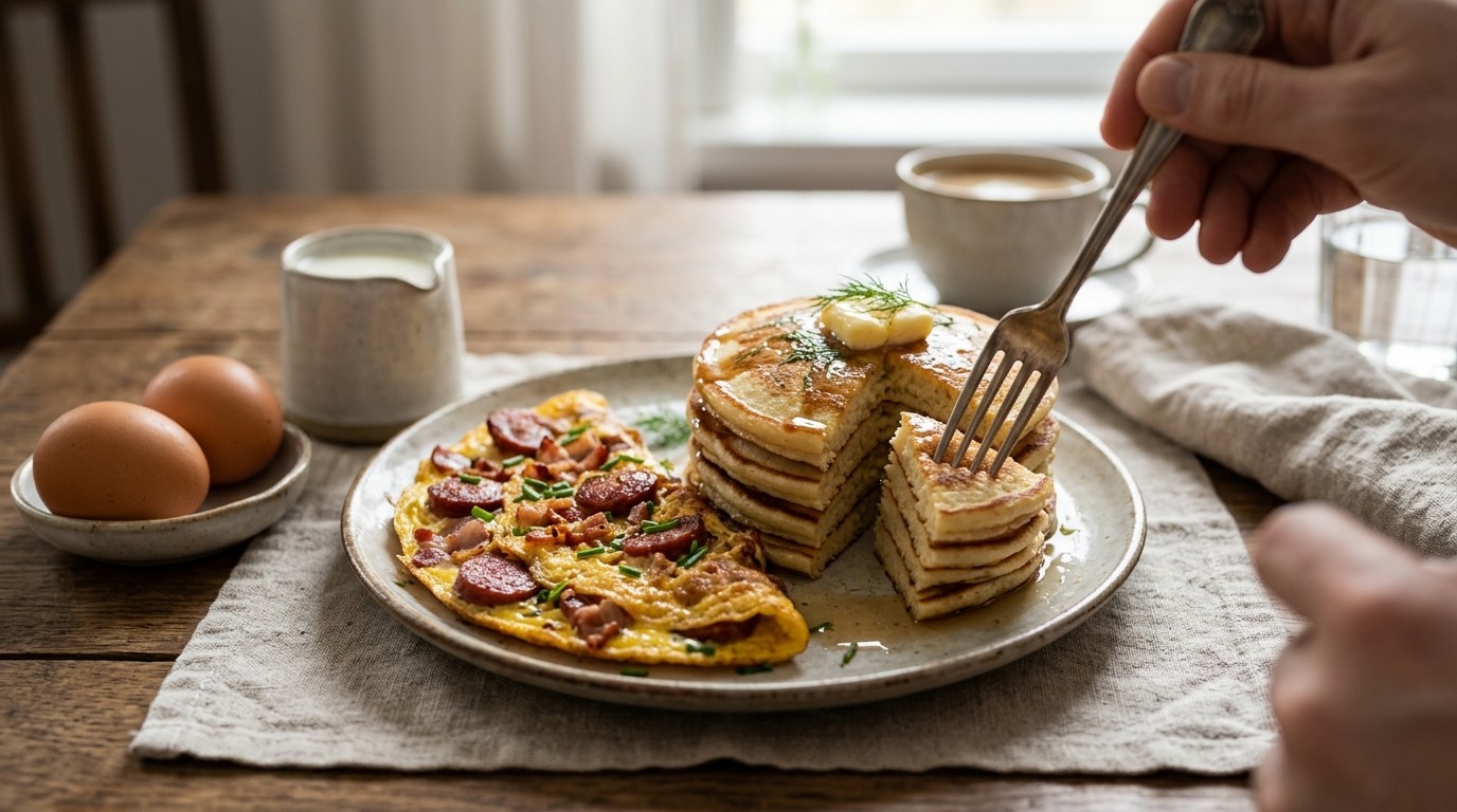 Blinkie met ei Omelet recept Blinkie met ei Omelet recept
