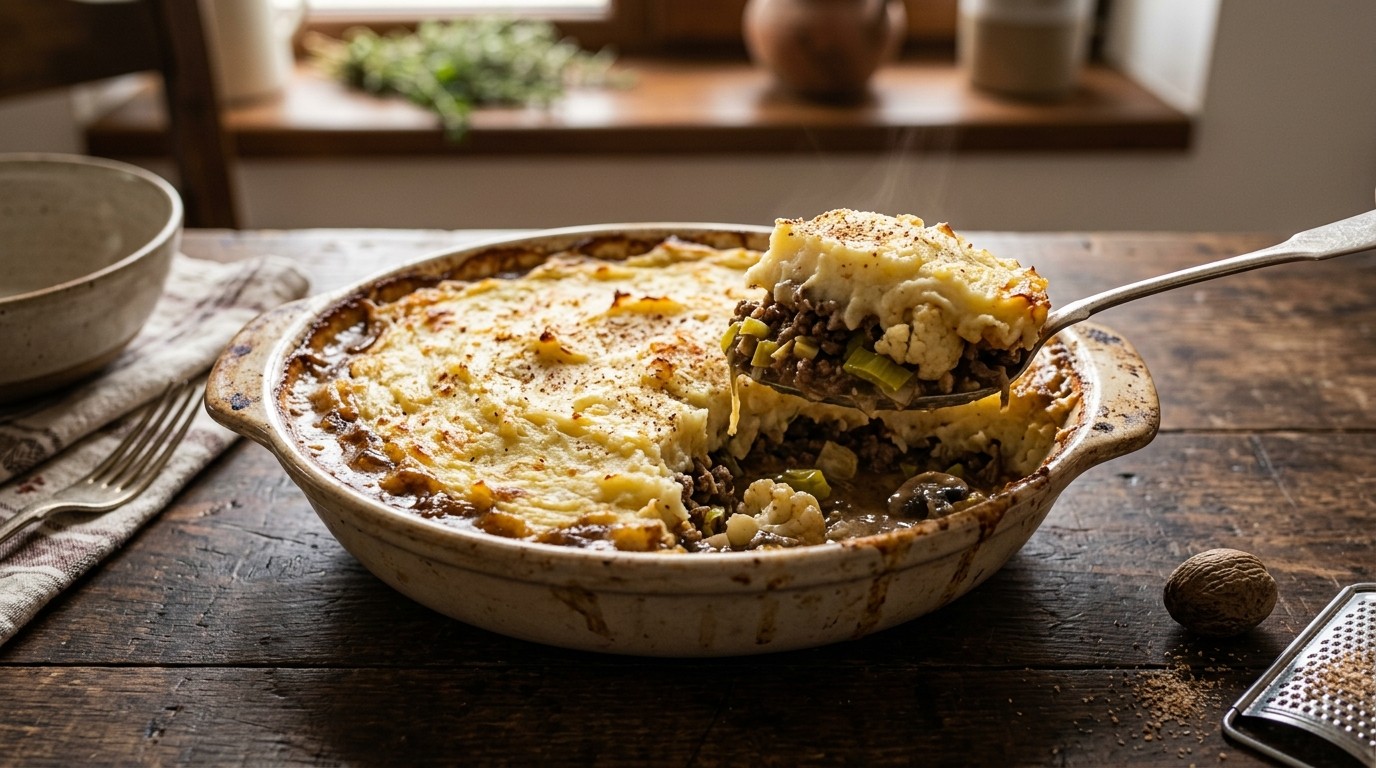 Bloemkool met Prei Salade