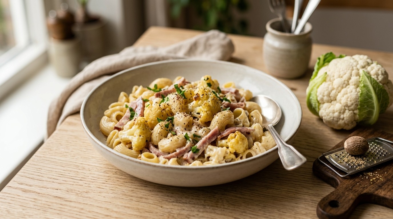 Bloemkoolpasta recept Bloemkoolpasta recept