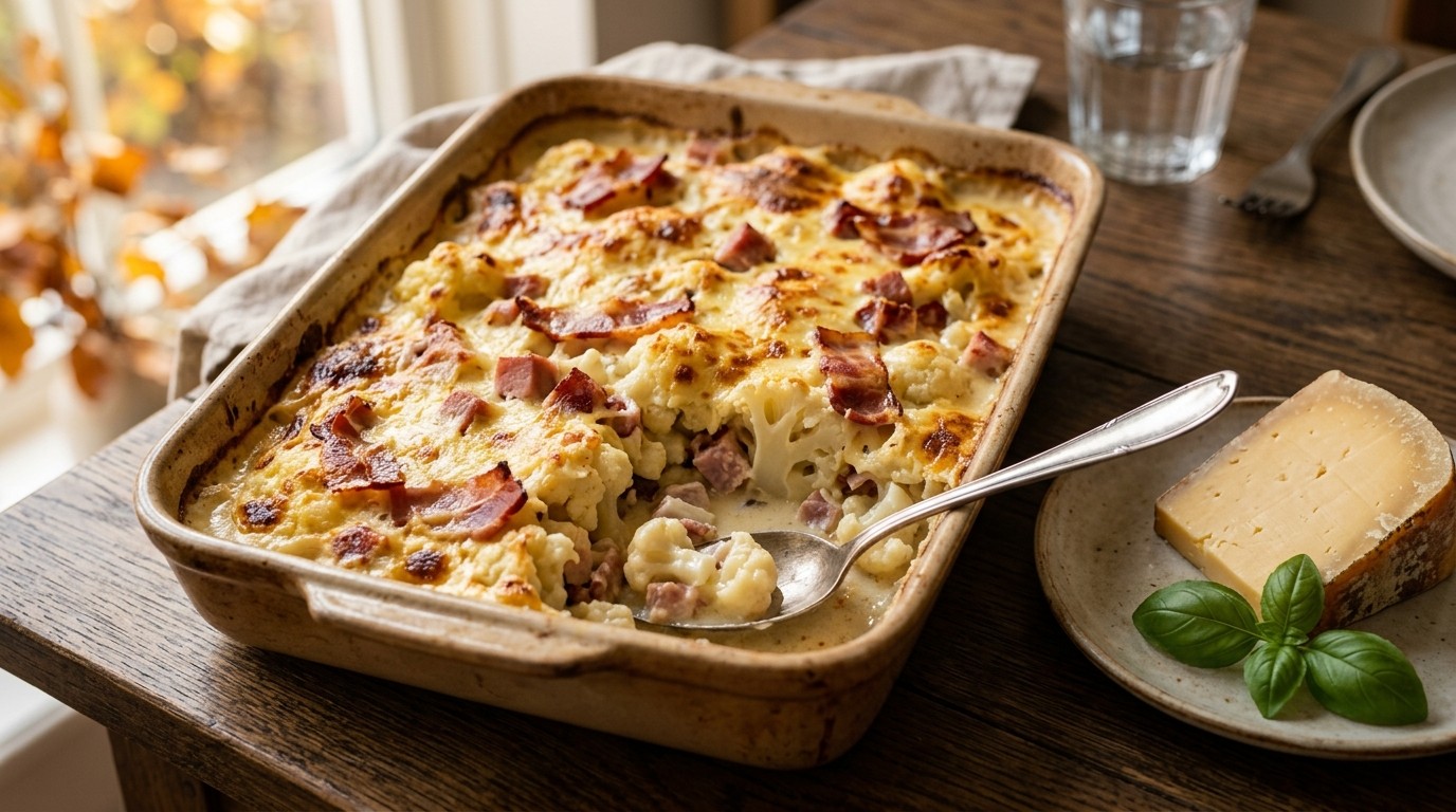 Bloemkoolschotel recept Bloemkoolschotel recept