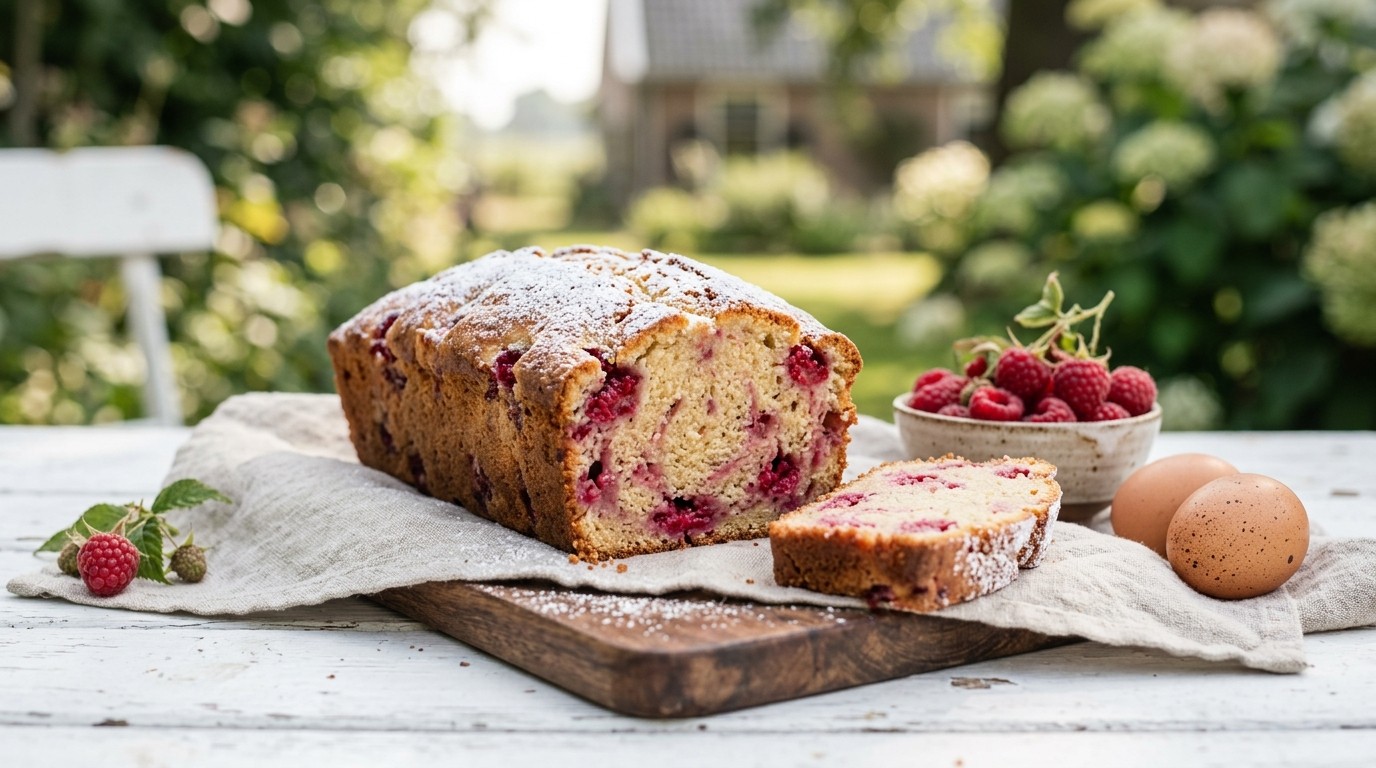 Boerencake met Frambozen