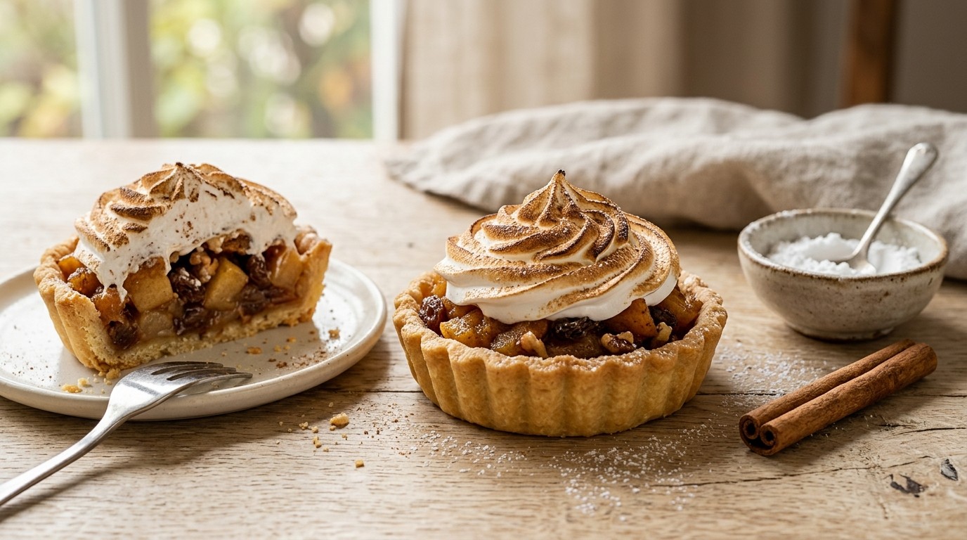 Boerenjongens-appeltaartje met Kaneelschuim