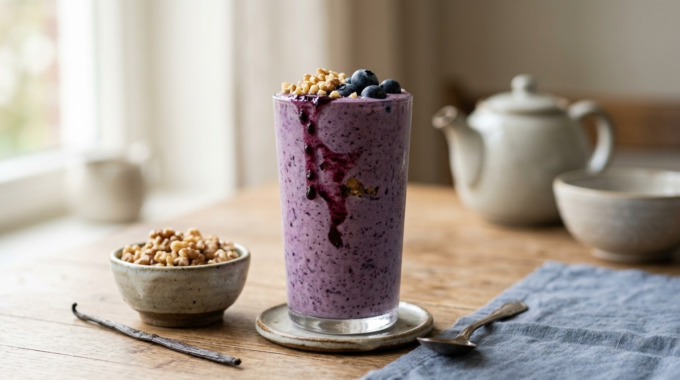 Bosbessen-yogoshake recept Bosbessen-yogoshake recept