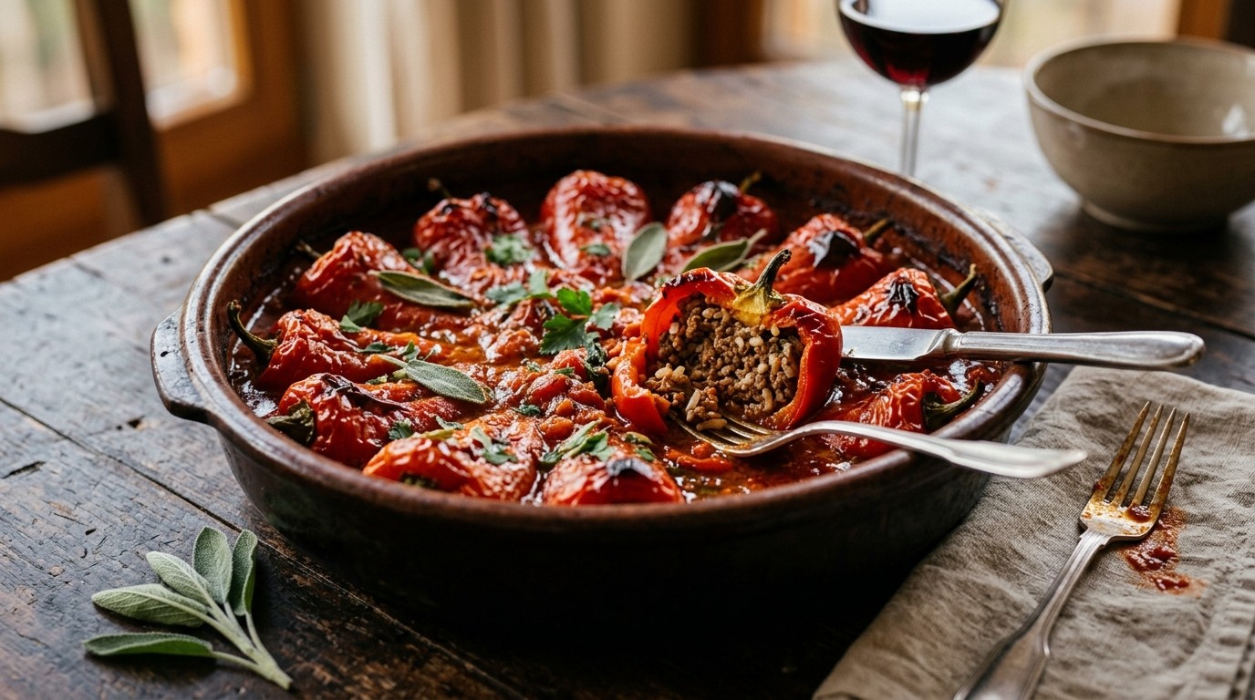 Bosnische Gevulde Paprika