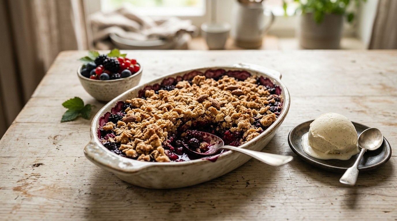 Bosvruchtencrumble