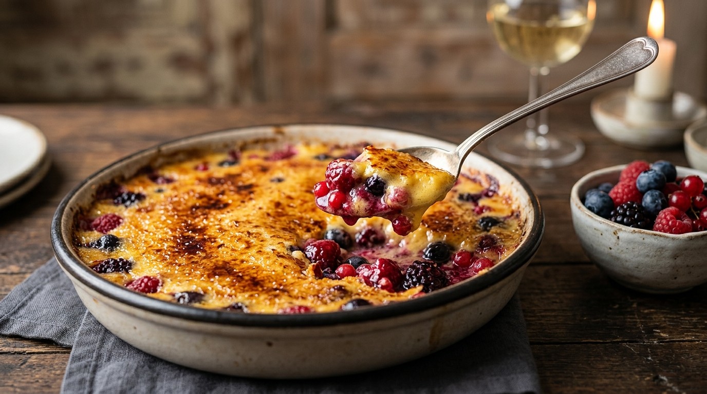 Bosvruchtengratin recept Bosvruchtengratin recept