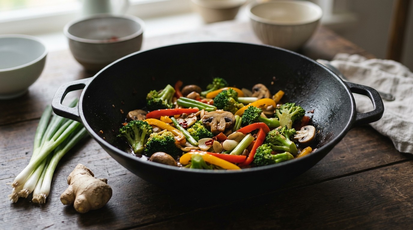 Broccoli in de wok