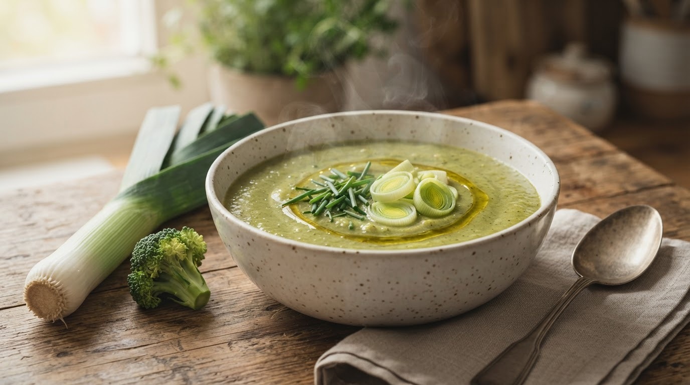Broccoli Prei Soep recept Broccoli Prei Soep recept