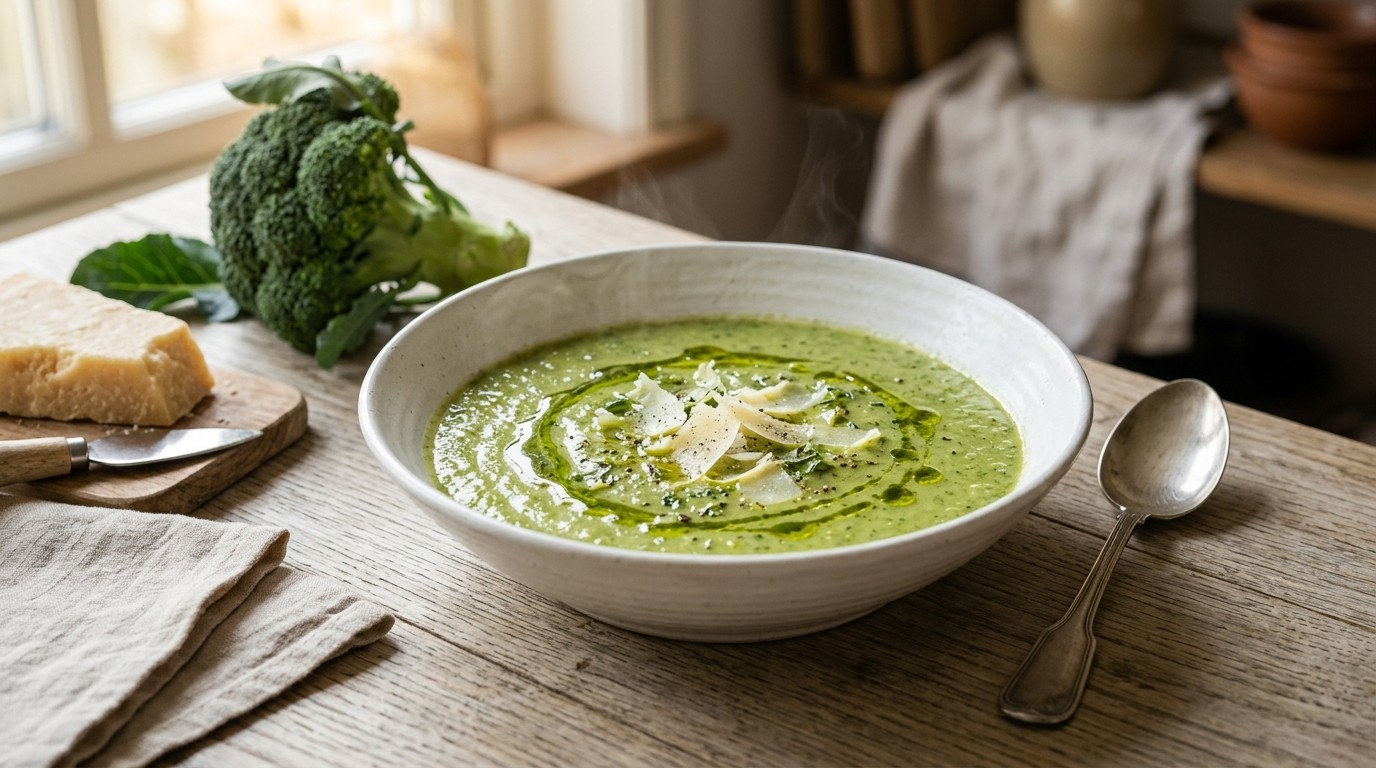 Broccolicrème met Kaas recept Broccolicrème met Kaas recept
