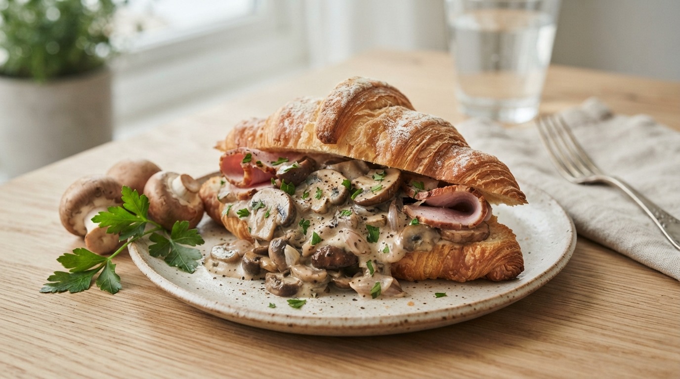 Broodje Croissant Gevuld met Ragout recept Broodje Croissant Gevuld met Ragout recept
