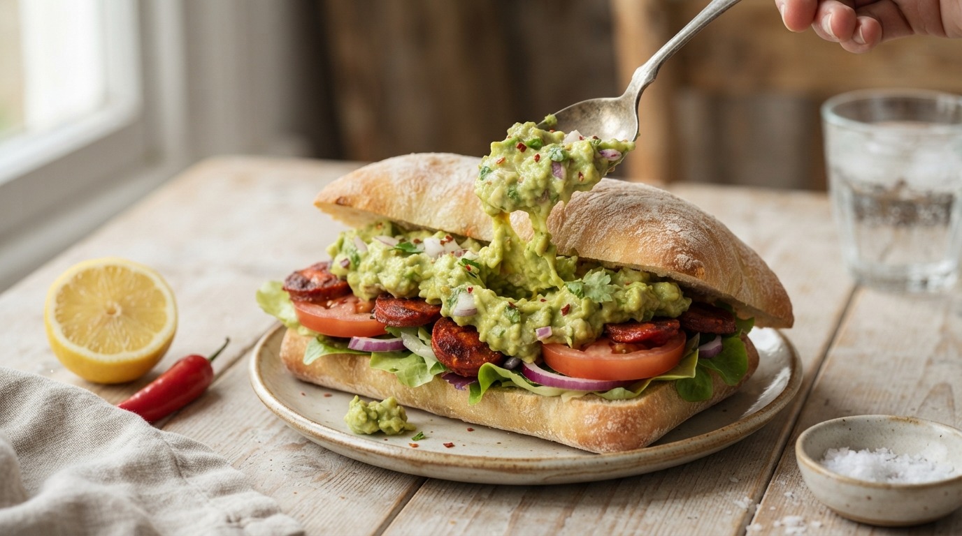 Broodje Guacamole