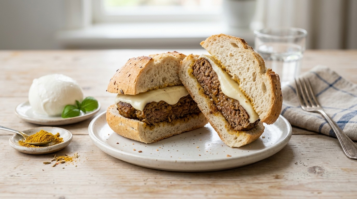Broodje Tartaar-mozzarella