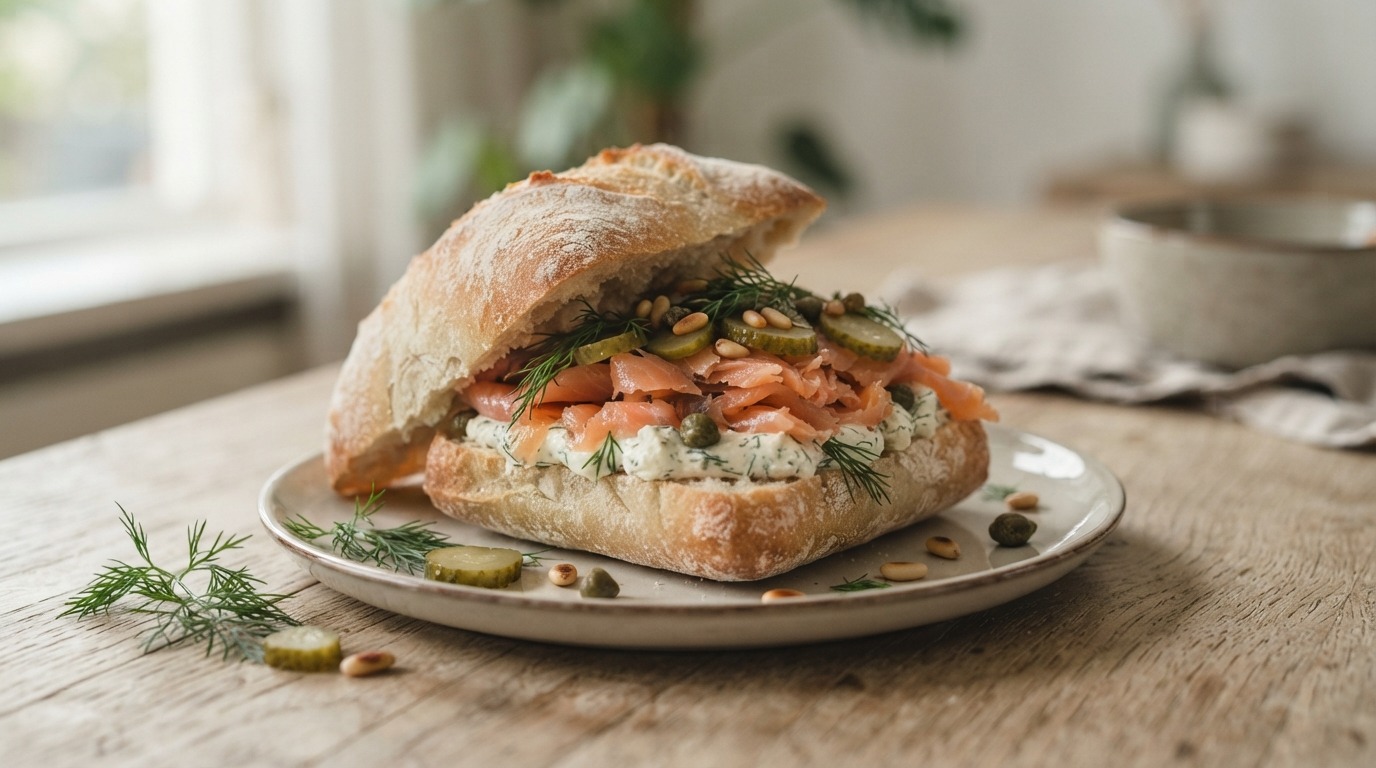 Broodje Zalm au Nella