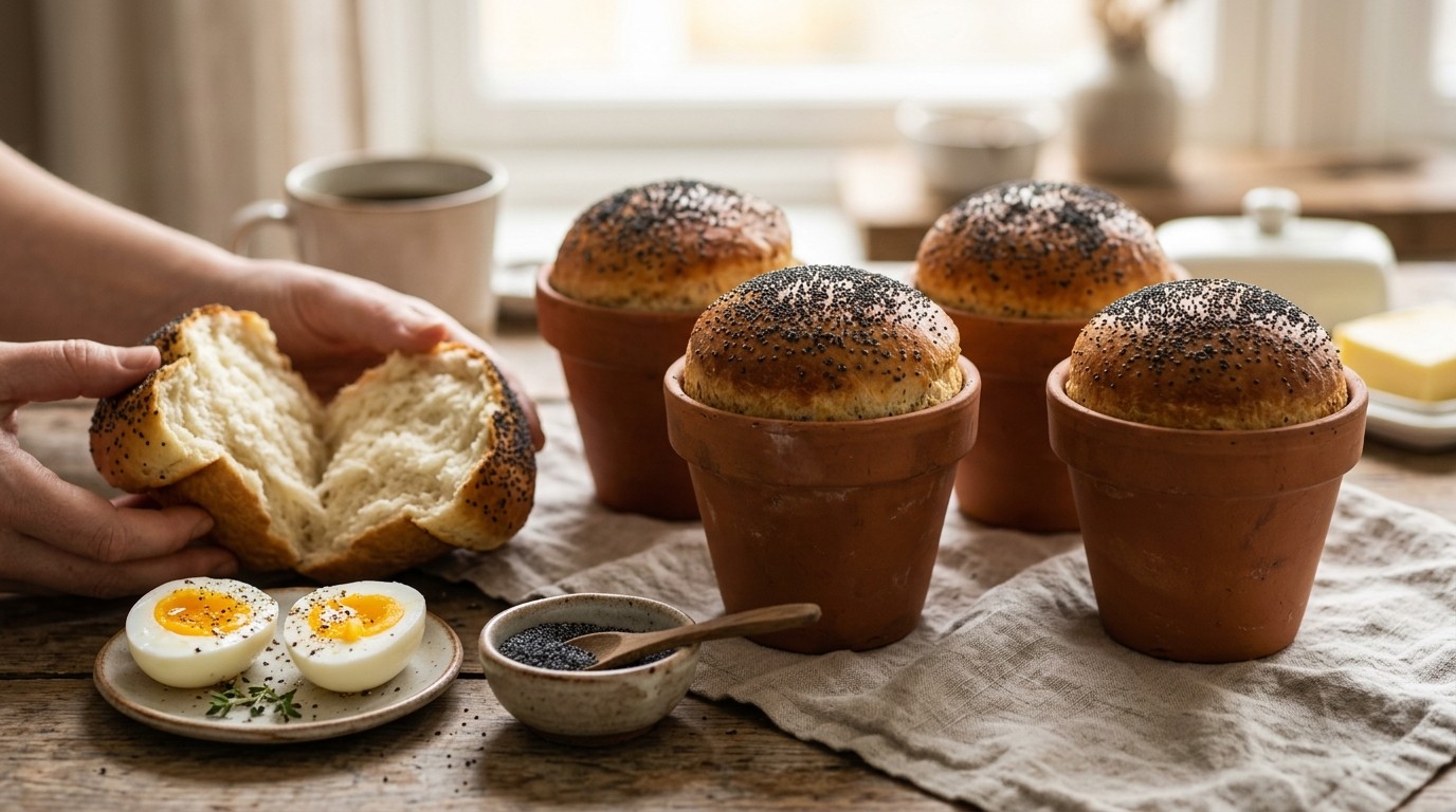 Broodjes in Potjes