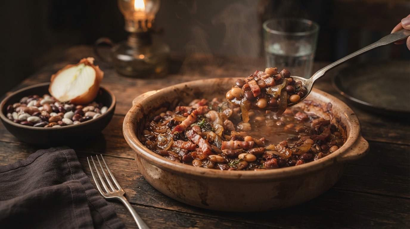 Bruine Bonen Schotel