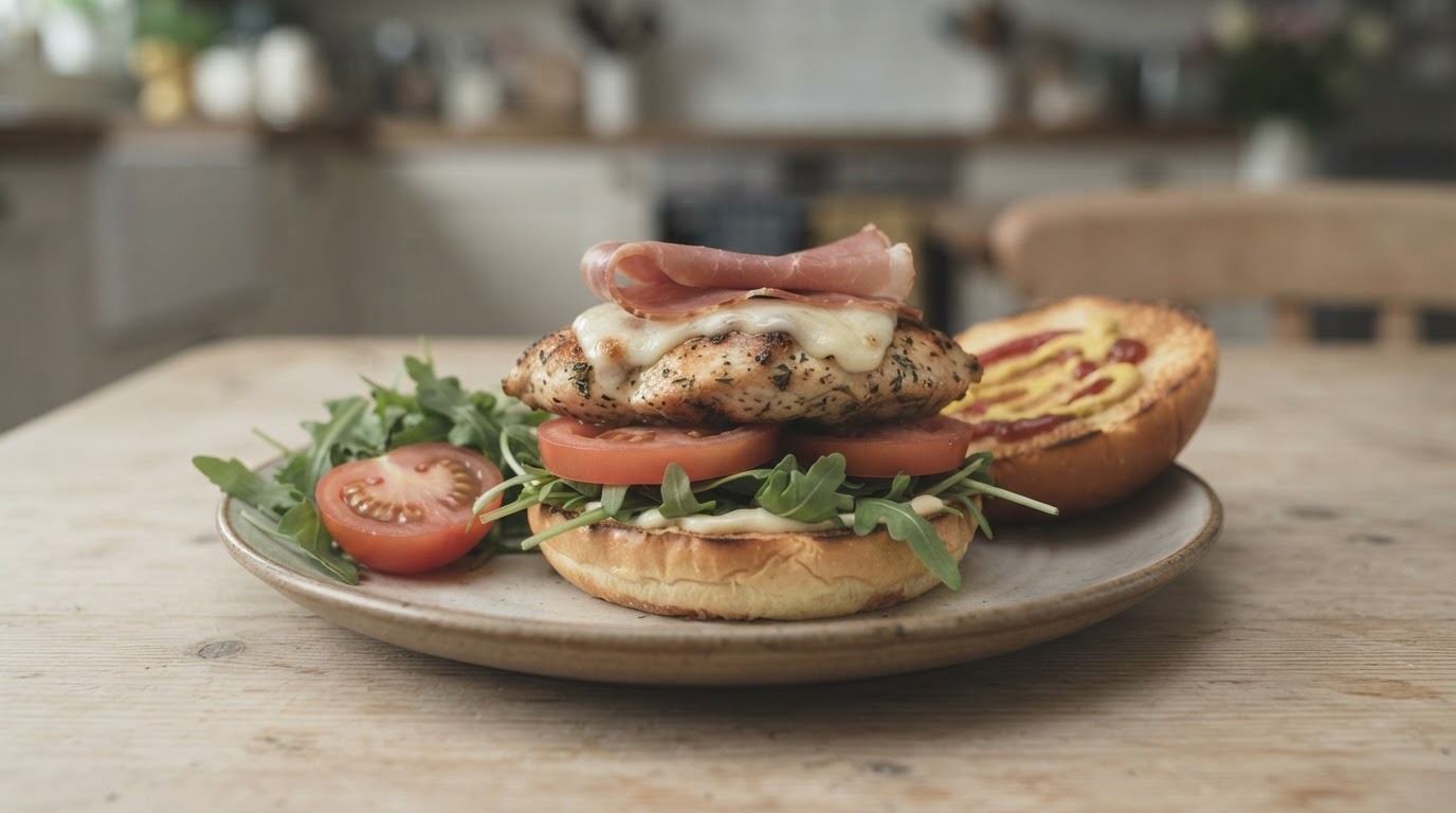 Burger met Kipgehakt