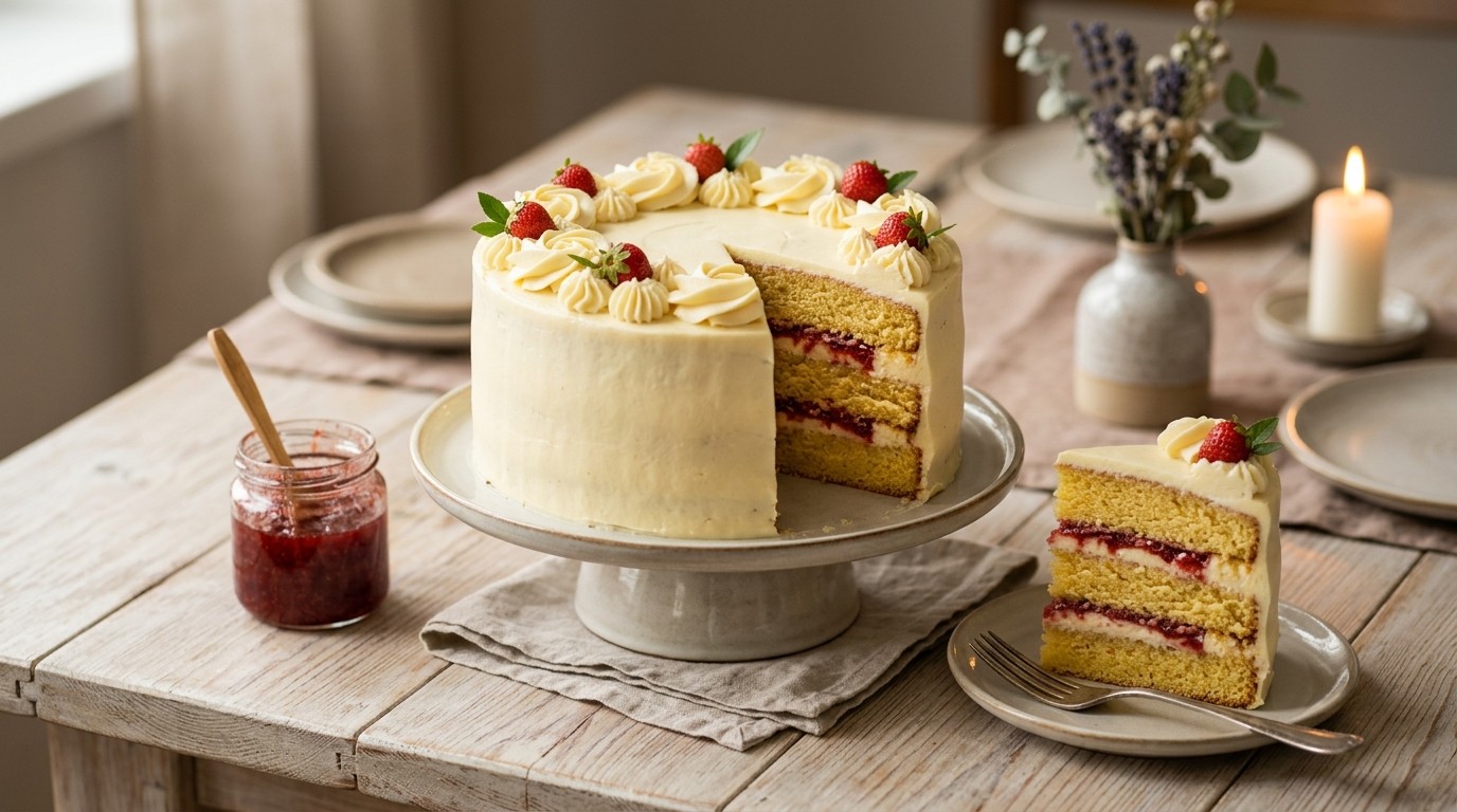 Cake met Botercreme