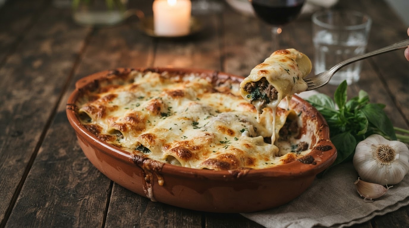 Cannelloni au Gratin