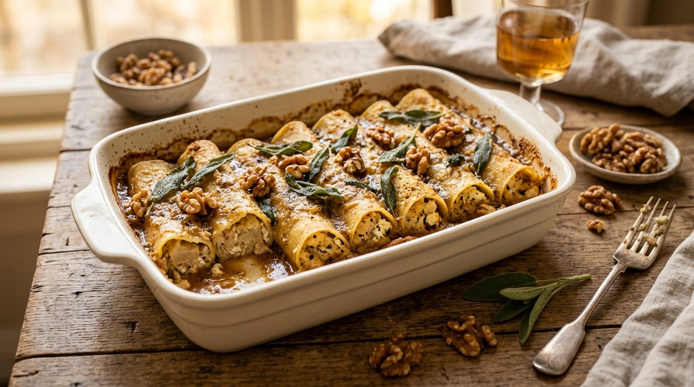 Canneloni met Geitenkaas recept Canneloni met Geitenkaas recept